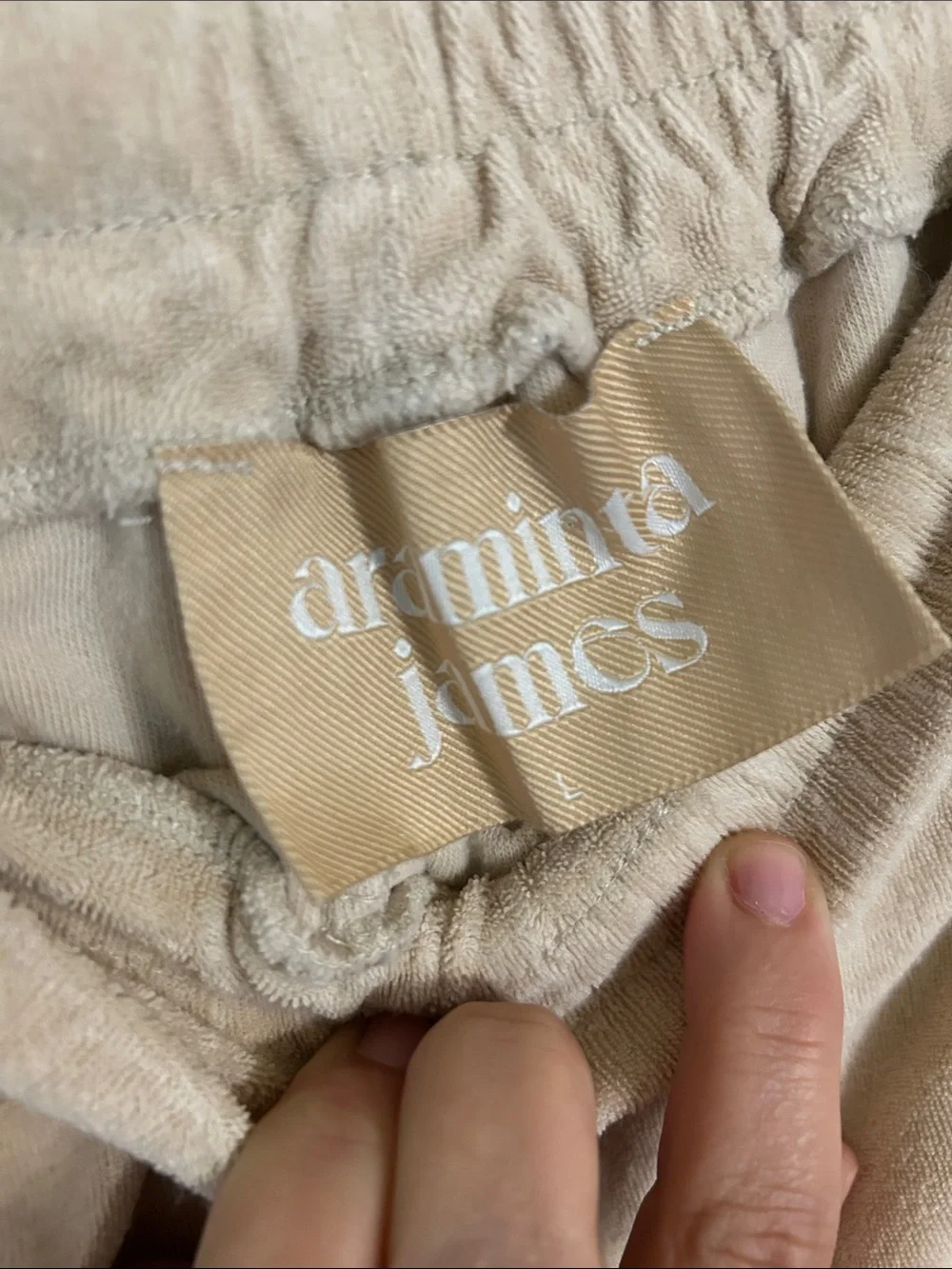 Araminta James soft terry